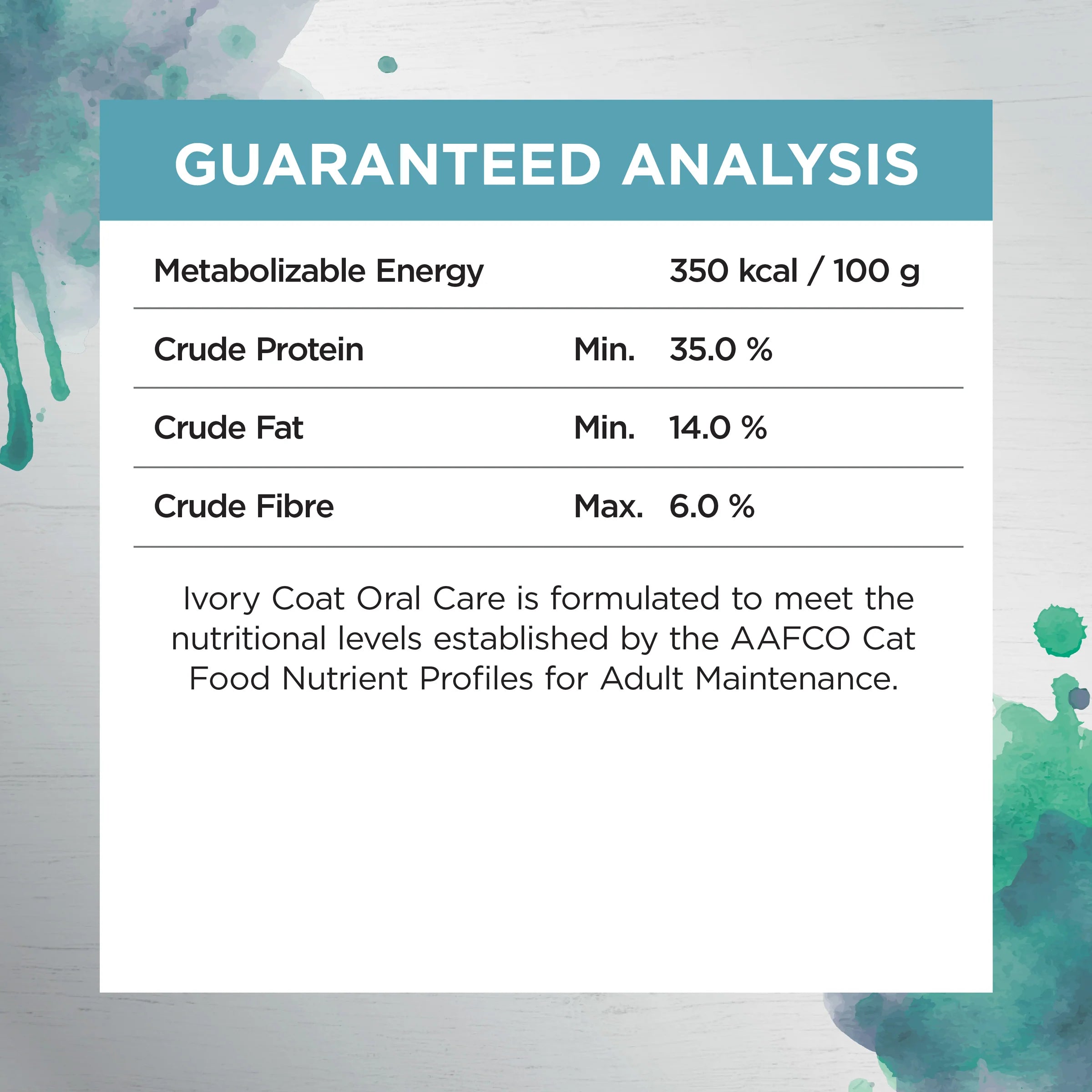 Ivory Coat – Adult Cat Food – Raw Health – Oral Care