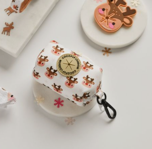 Cocopup London – Poop Bag Holder – Ralphie Reindeer