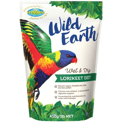 Vetafarm – Wild Earth – Lorikeet Diet 450g