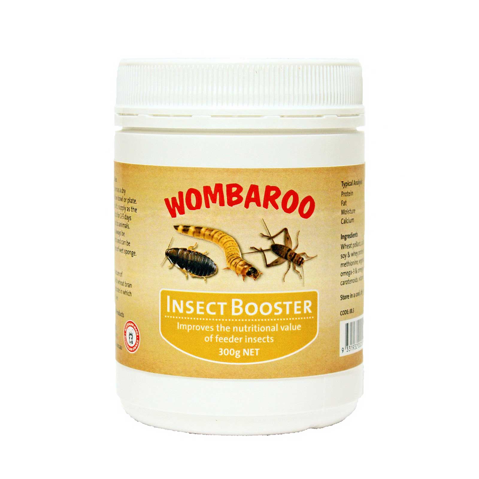 Wombaroo – Insect Booster For Reptiles & Birds