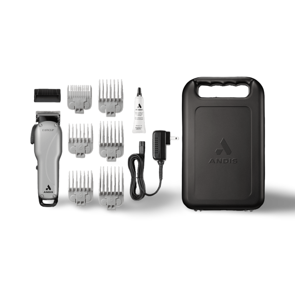 Andis – Pet Clippers – Cordless EasyClip Li Silver Medium Duty