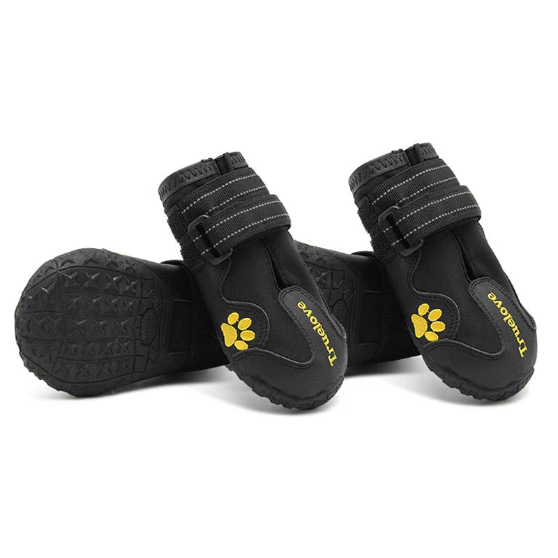 Outdoor Adventure Dog Shoes - Black