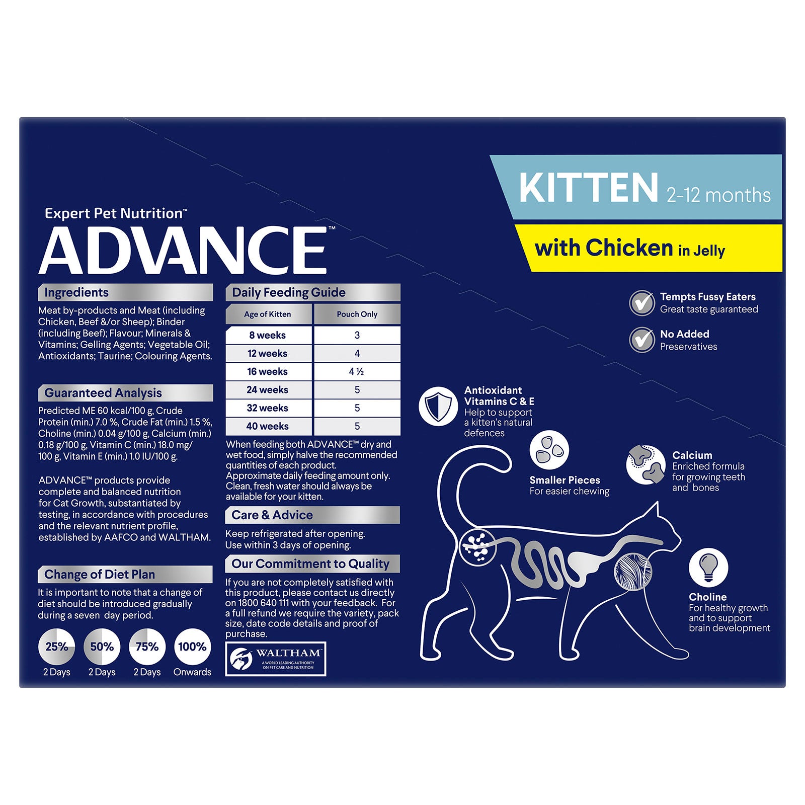 Advance – Pouches – Kitten Food