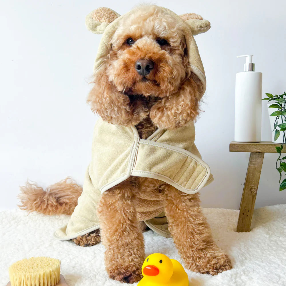Cocopup London – Teddy Drying Dog Towel Robe