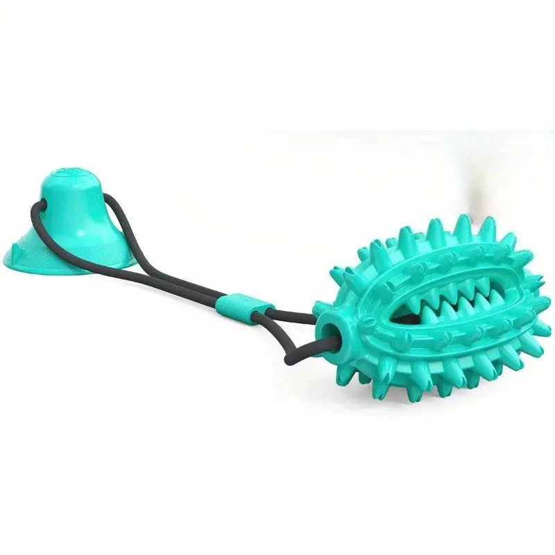 Blue Suction Dog Toy