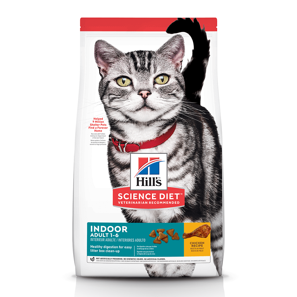 Hill’s – Science Diet – Indoor Adult Cat Food (Age 1-6)
