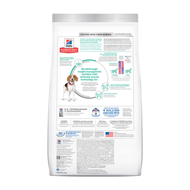 Hill’s – Science Diet – Adult Dog – Perfect Weight – Small Bites