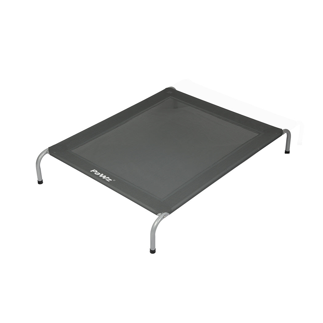 PaWz Elevated Trampoline Pet Bed Dog M Grey Medium-1864184561219538944