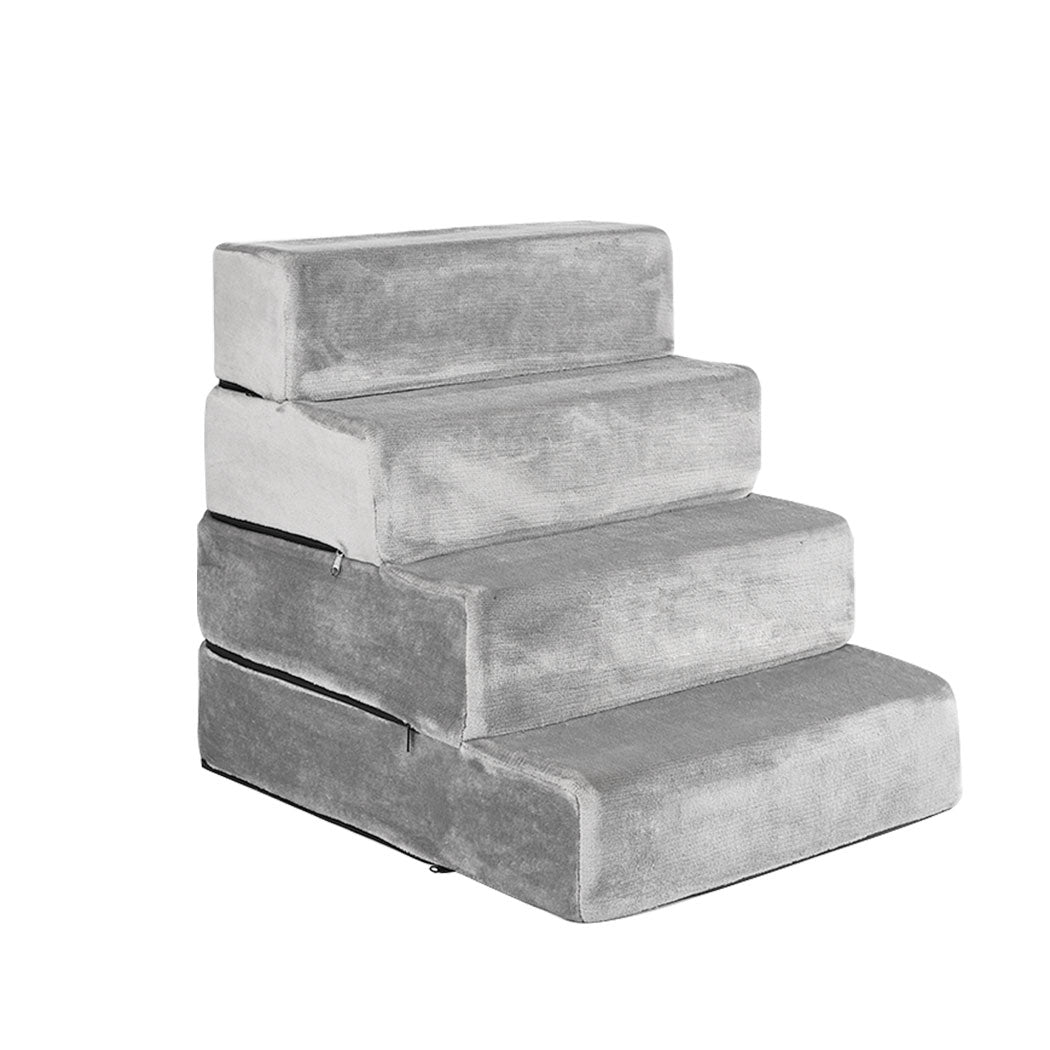 PaWz Pet Stairs 4 Step Ramp Portable X-Large-1864184495679344640