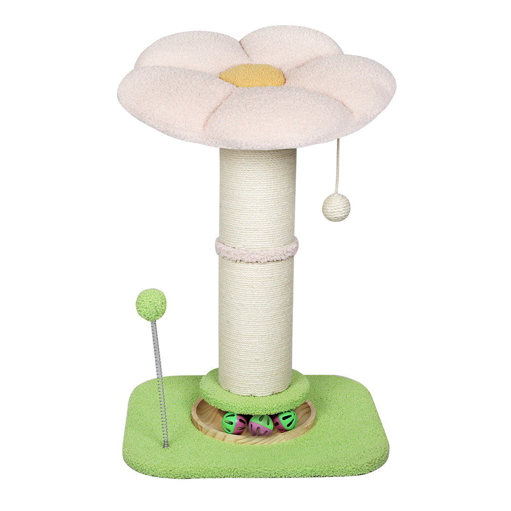 Pawz Cat Scratching Post Flower 61.5cm Cat Tree Tower