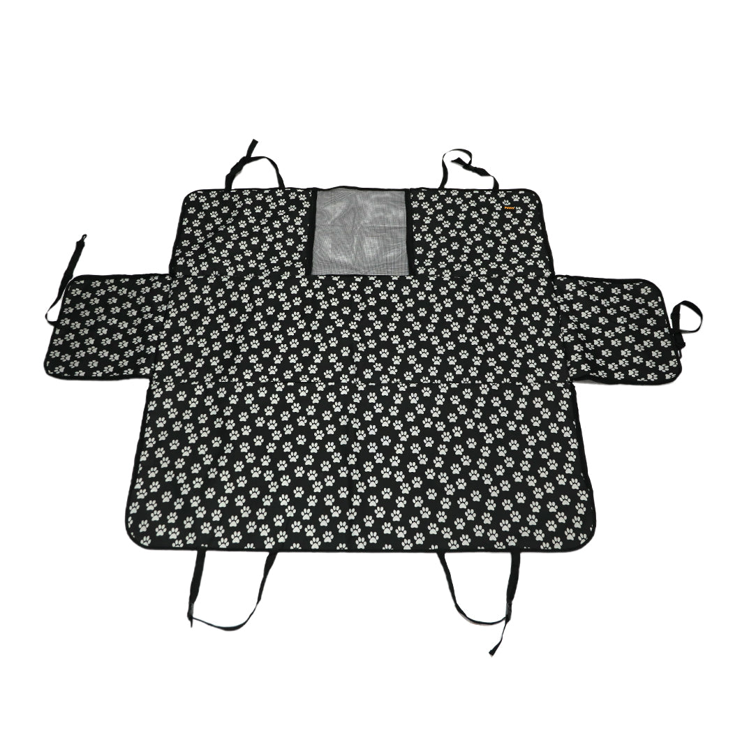 PaWz Pet Back Car Seat Cover Hammock Black-1864184519008063488