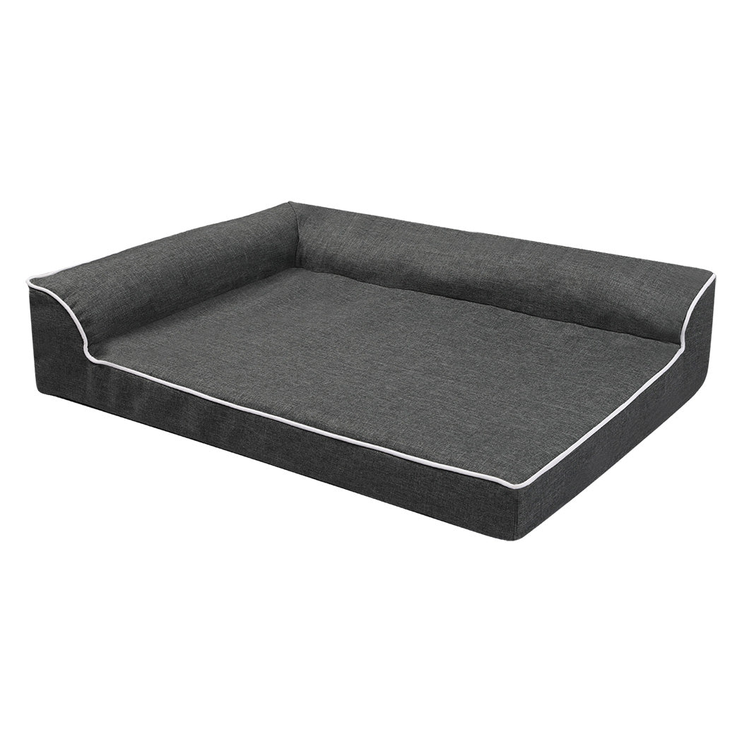 Pawz Orthopedic Dog Bed L Grey-1894516775069028352