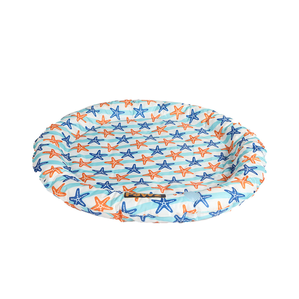 PaWz Pet Cool Gel Mat Cat Bed Dog Bolster L Large-1864184516894134272