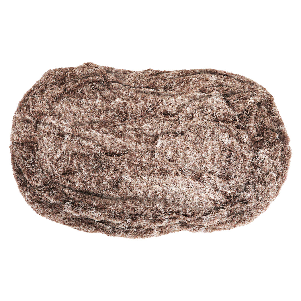 PaWz Replacement Pet Bed Cover Zipper Brown Cover-1864184539161694208