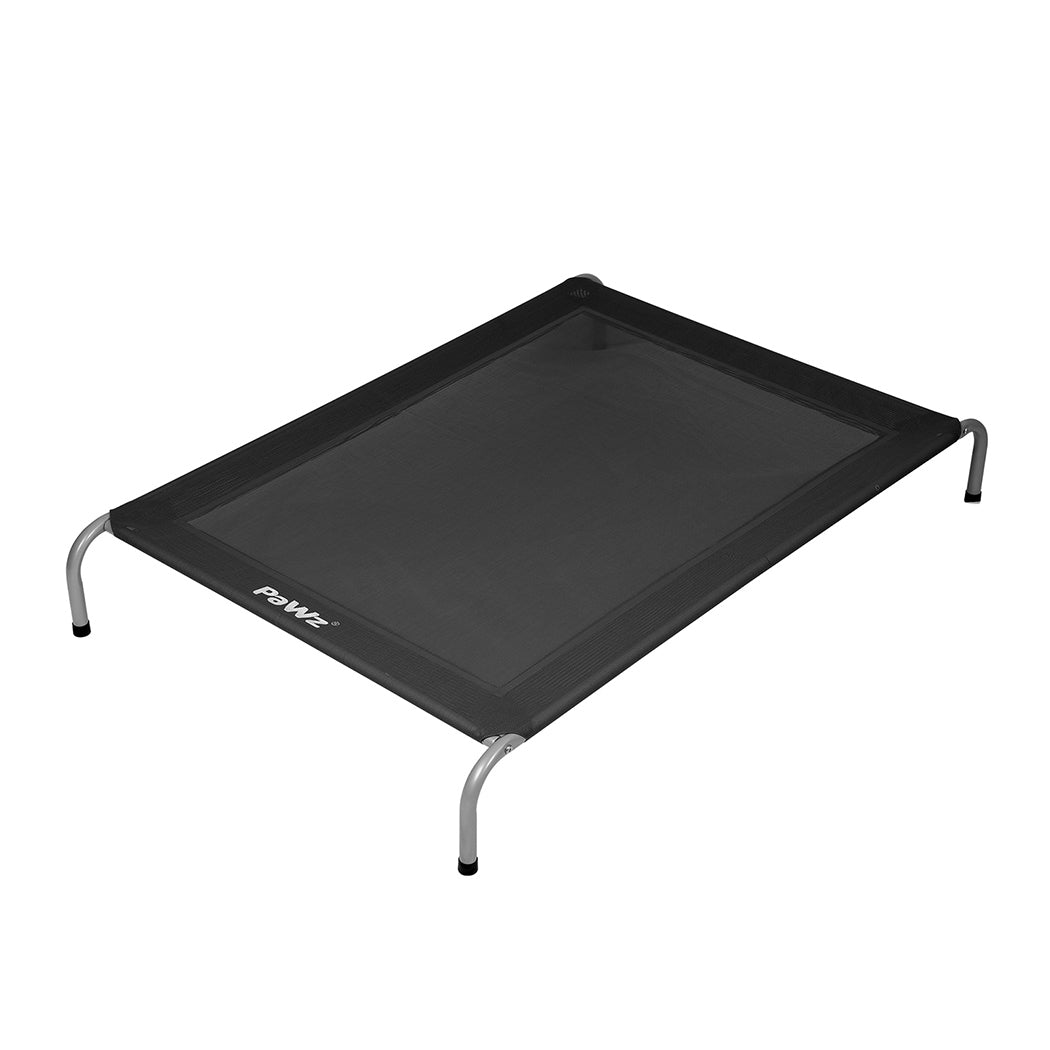 PaWz Elevated Trampoline Pet Bed Dog XL Black X-Large-1886651030574338048