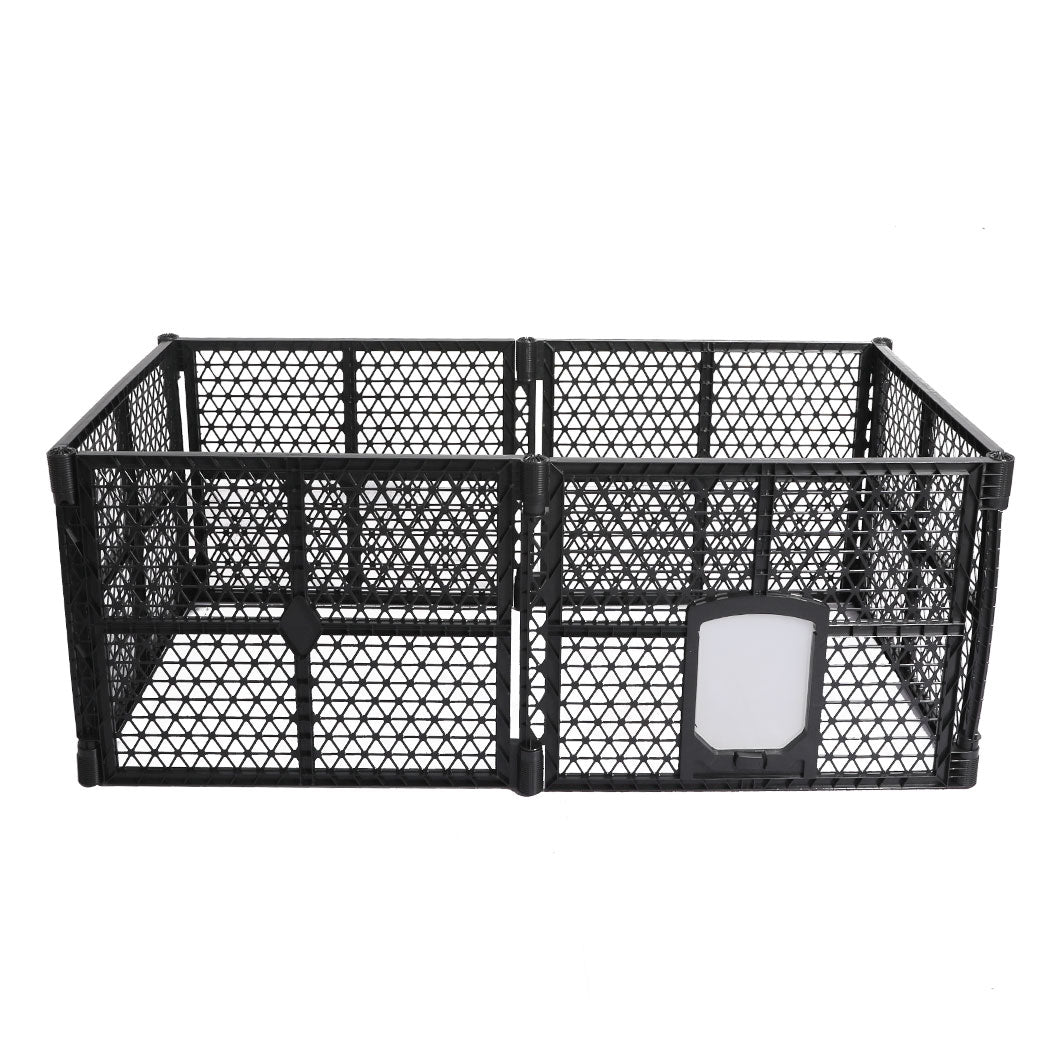 PaWz Pet Playpen Folding Dog Plastic M Medium-1864184520287326208