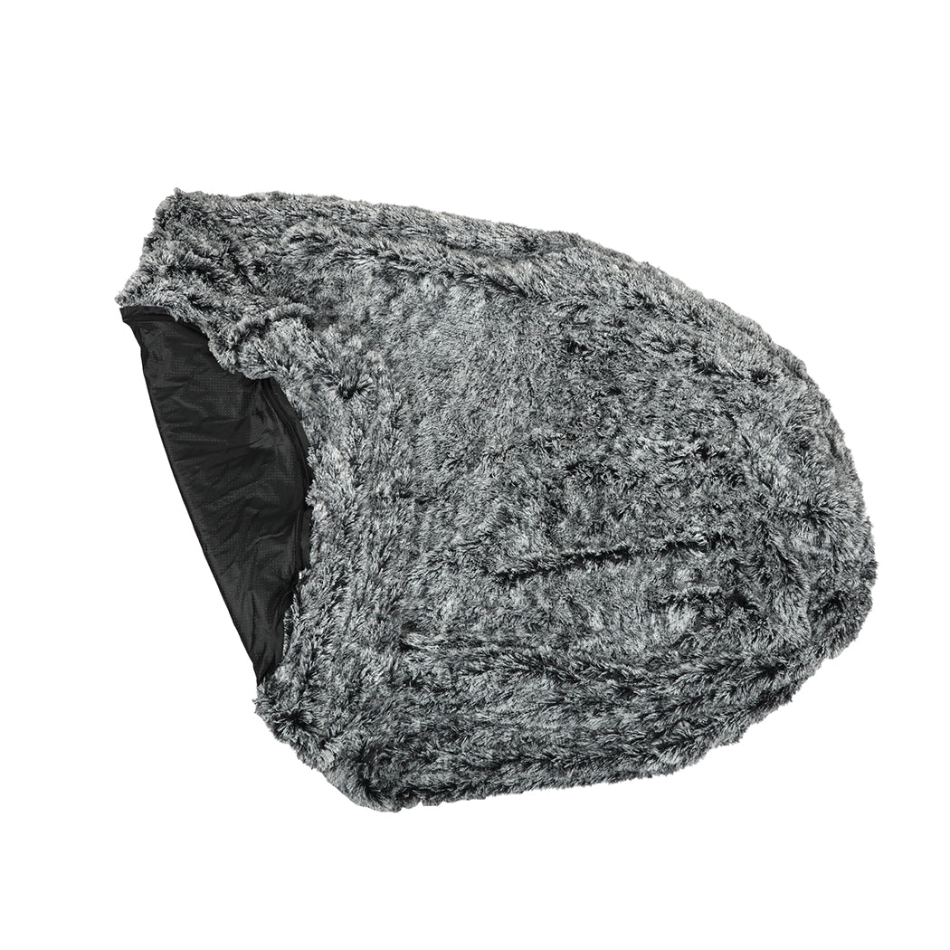 PaWz Replacement Pet Bed Cover Zipper Charcoal Cover-1864184539476267009