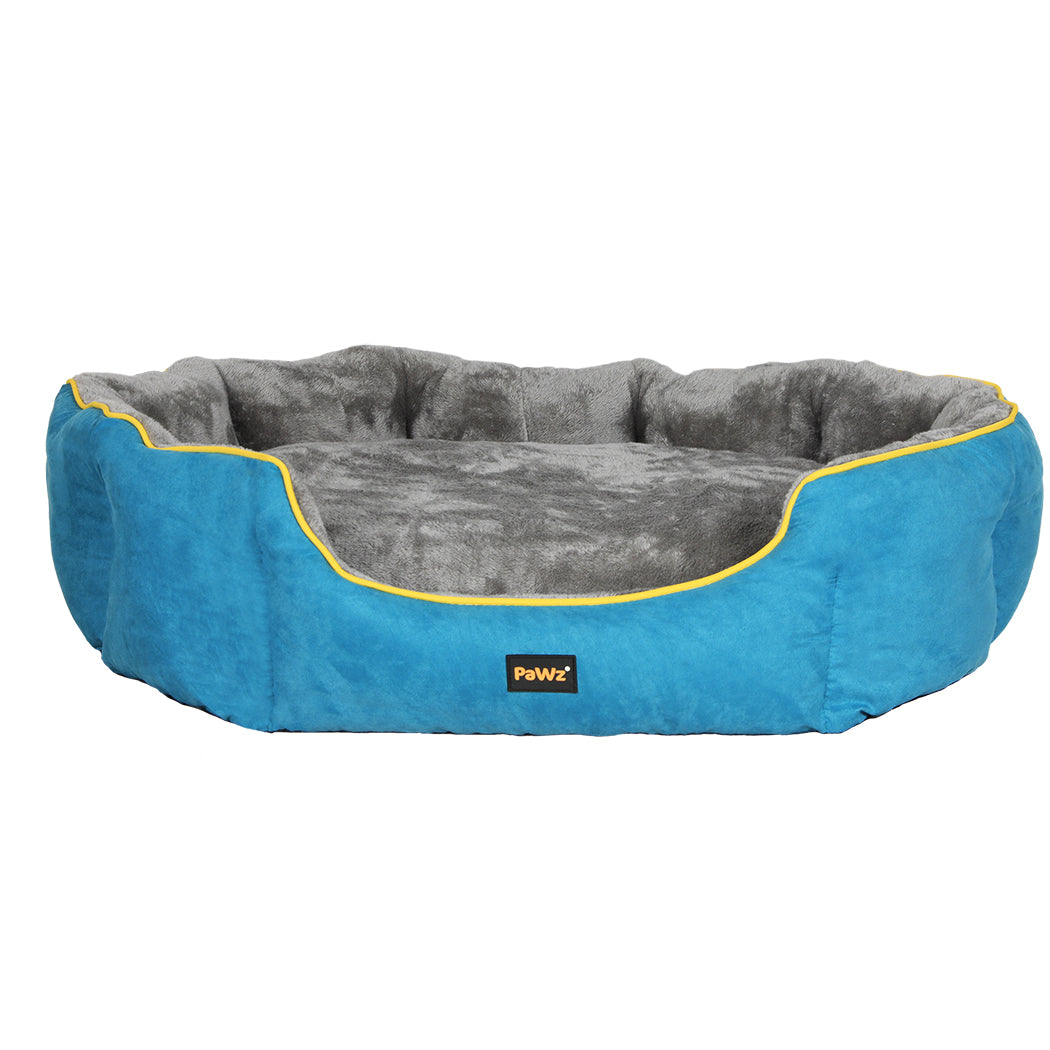 PaWz Electric Pet Heater Bed Heated XL Blue X-Large-1864184527501529089