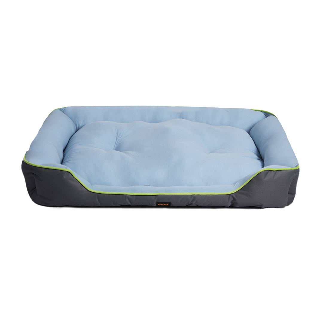 PaWz Pet Cooling Bed Sofa Mat Bolster Single-1864184514591461377