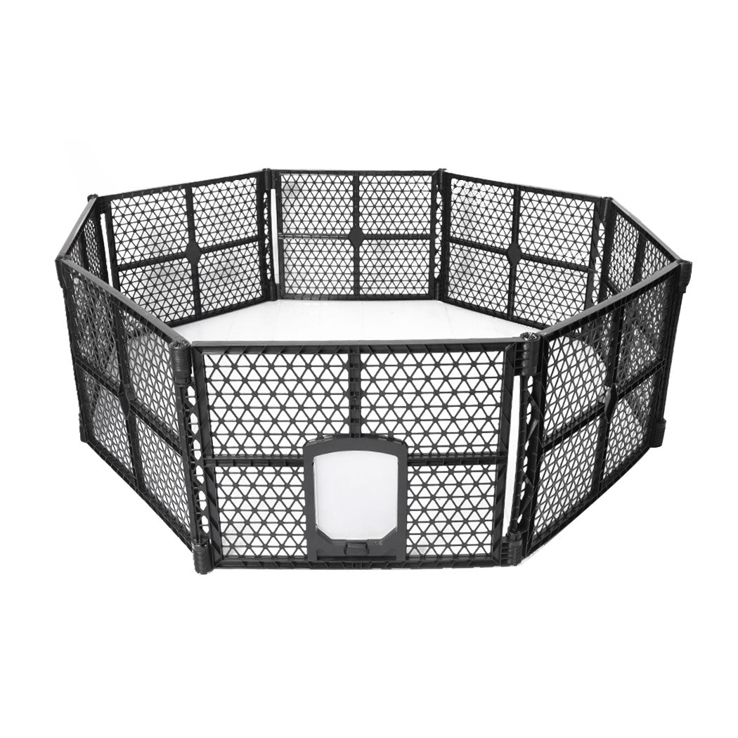 PaWz Pet Playpen Folding Dog Plastic L Large-1864184520140525569