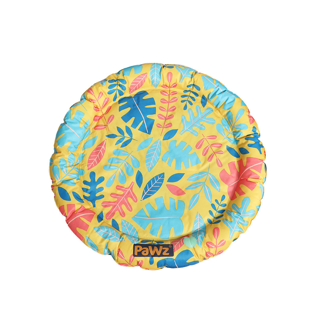 PaWz Pet Cool Gel Mat Cat Bed Dog Bolster L Large-1864184516600532993
