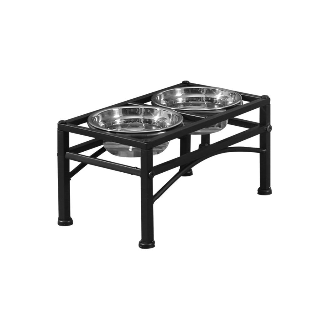 PaWz Dual Elevated Raised Pet Dog Feeder Small-1864184312593780737