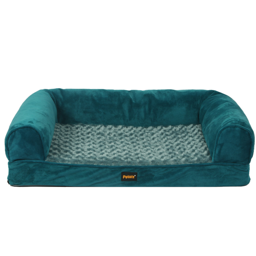 PaWz Pet Bed Sofa Dog Bedding Soft Warm L Blue Large-1864184496438513665