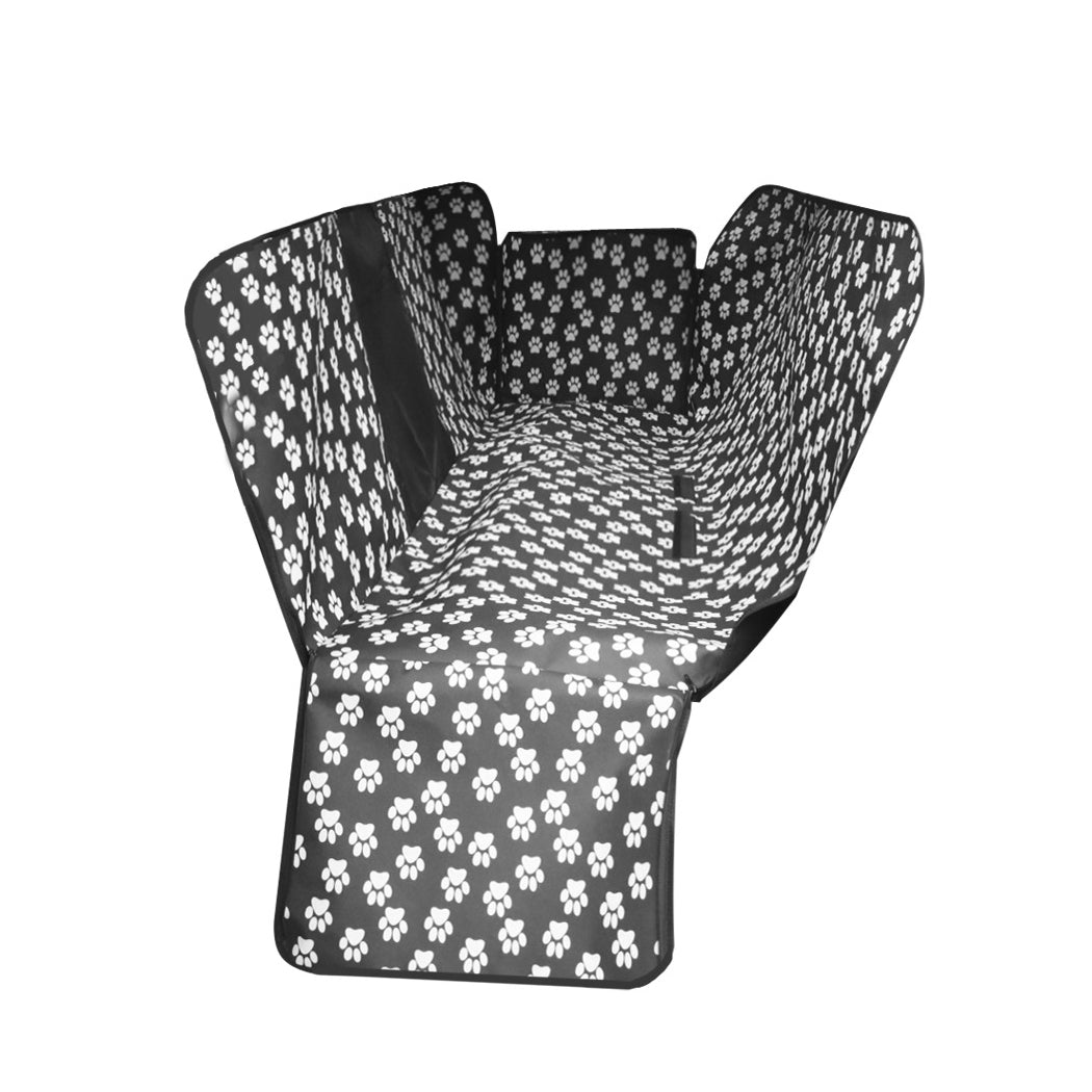 PaWz Pet Back Car Seat Cover Hammock Black-1864184519008063489