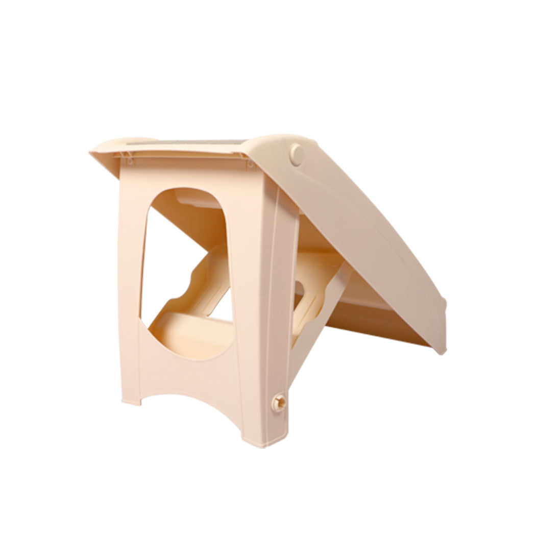 PaWz Pet Ramp Indoor Dog Steps Stair Brown-1864184496274935809