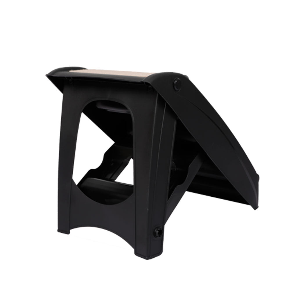 PaWz Pet Ramp Indoor Dog Steps Stair Black-1864184496140718081