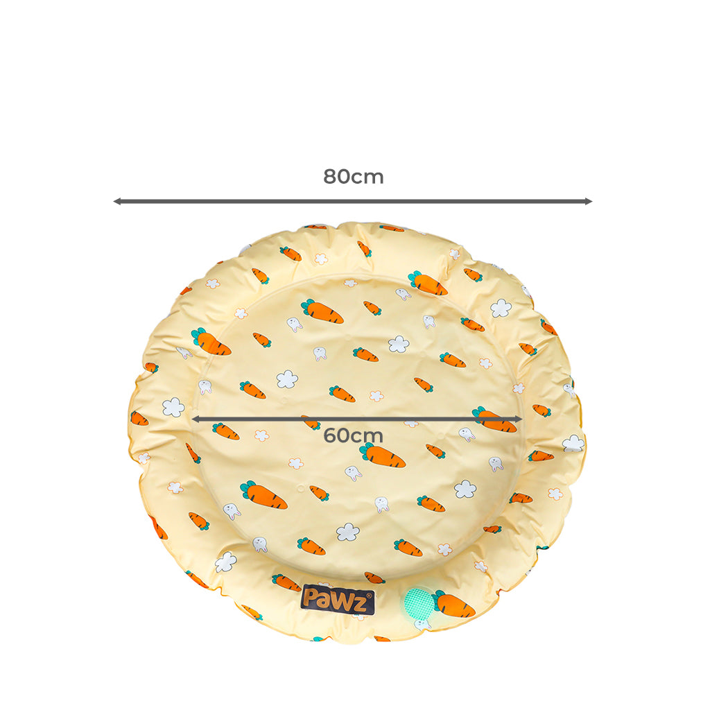 PaWz Pet Cool Gel Mat Cat Bed Dog Bolster L Large-1864184516315320322