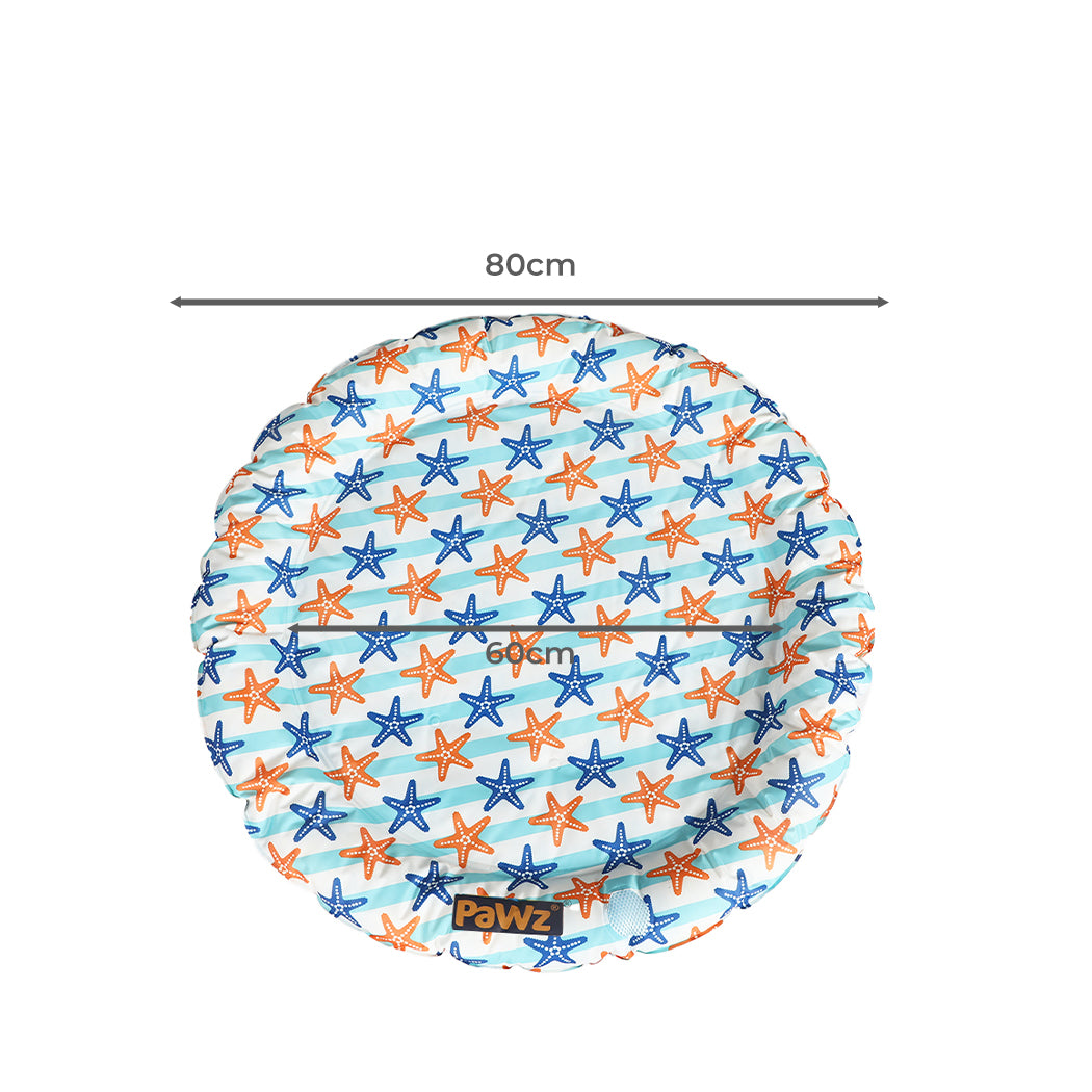 PaWz Pet Cool Gel Mat Cat Bed Dog Bolster L Large-1864184516894134274