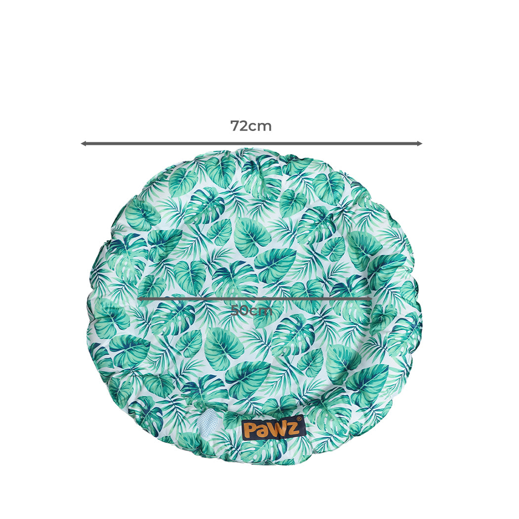 PaWz Pet Cool Gel Mat Cat Bed Dog Bolster M Medium-1886651039738892290