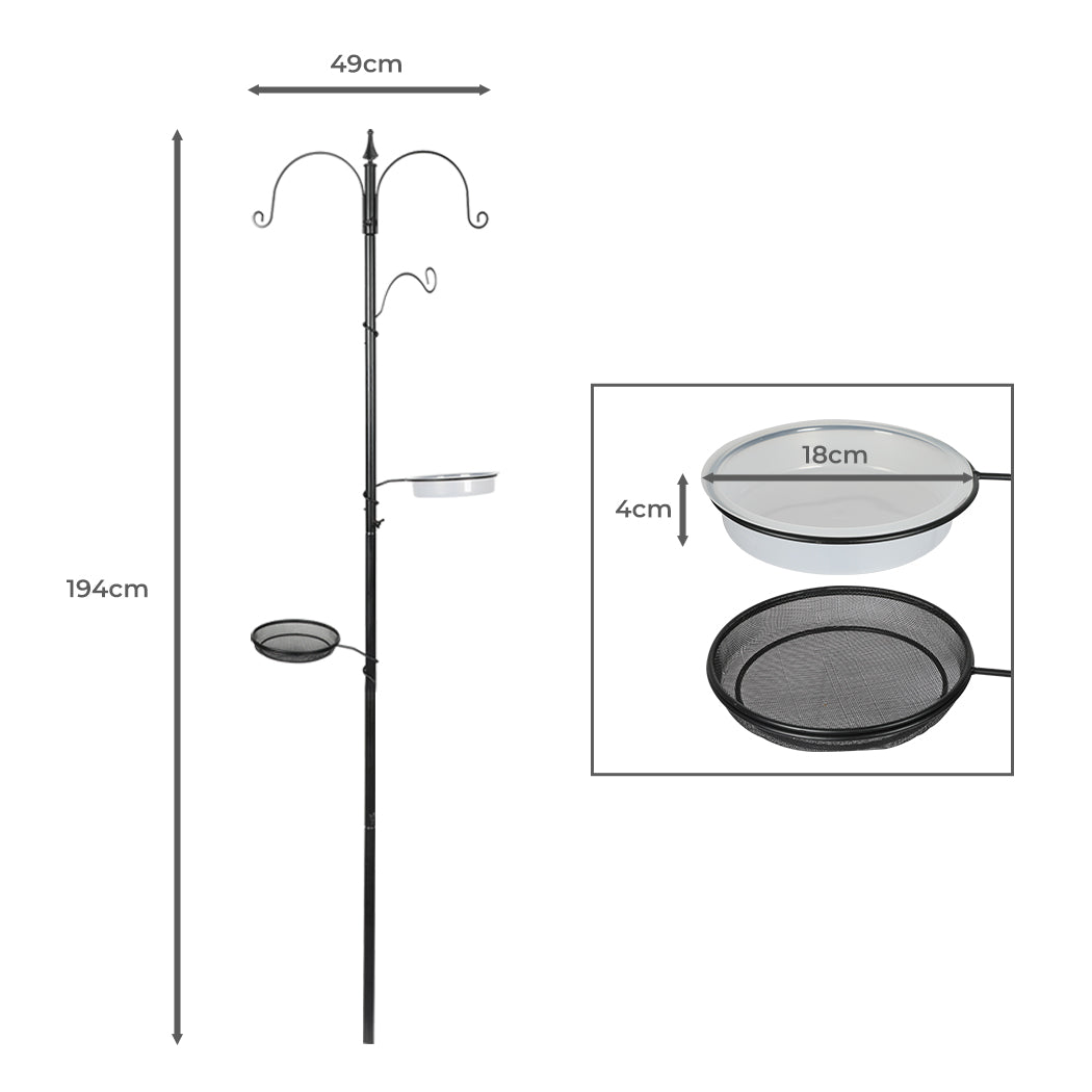 PaWz Metal Bird Feeder Hanging Wild-1864184305002090498