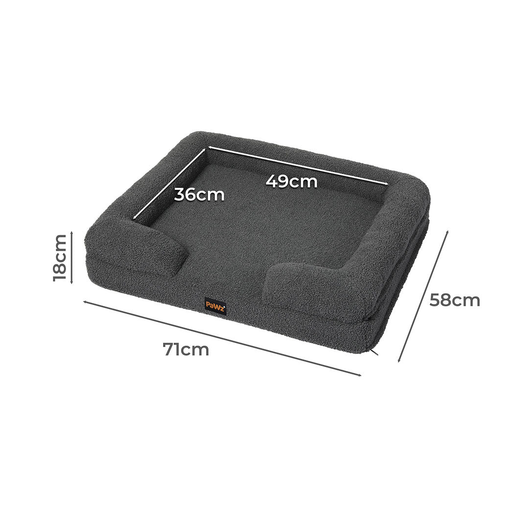 PaWz Memory Foam Pet Sofa Bed-1886651027353112578