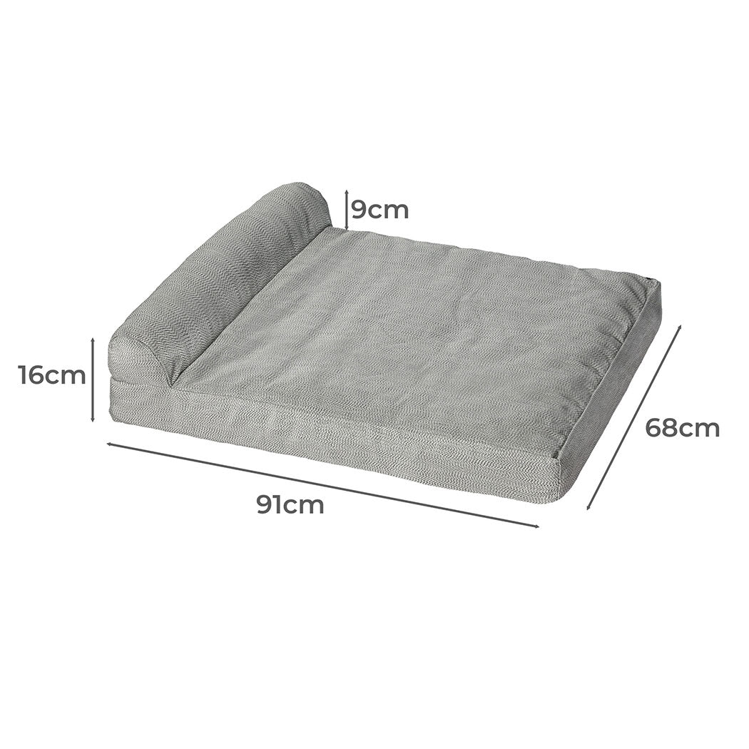 PaWz Pet Bed Chew Proof Memory Foam L Large-1864184557608243202