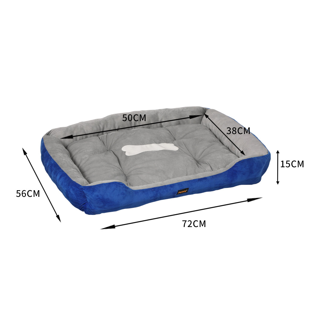 PaWz Pet Bed Dog Beds Bedding Mattress M Navy Medium-1864184468995182594