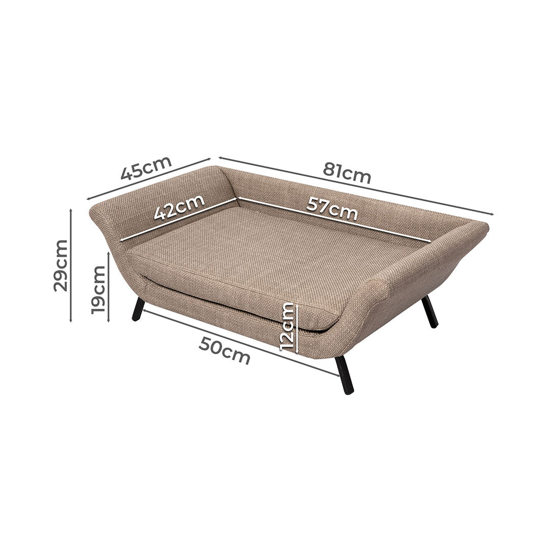 PaWz Pet Sofa Bed Raised Elevated Soft-1864184556538695682