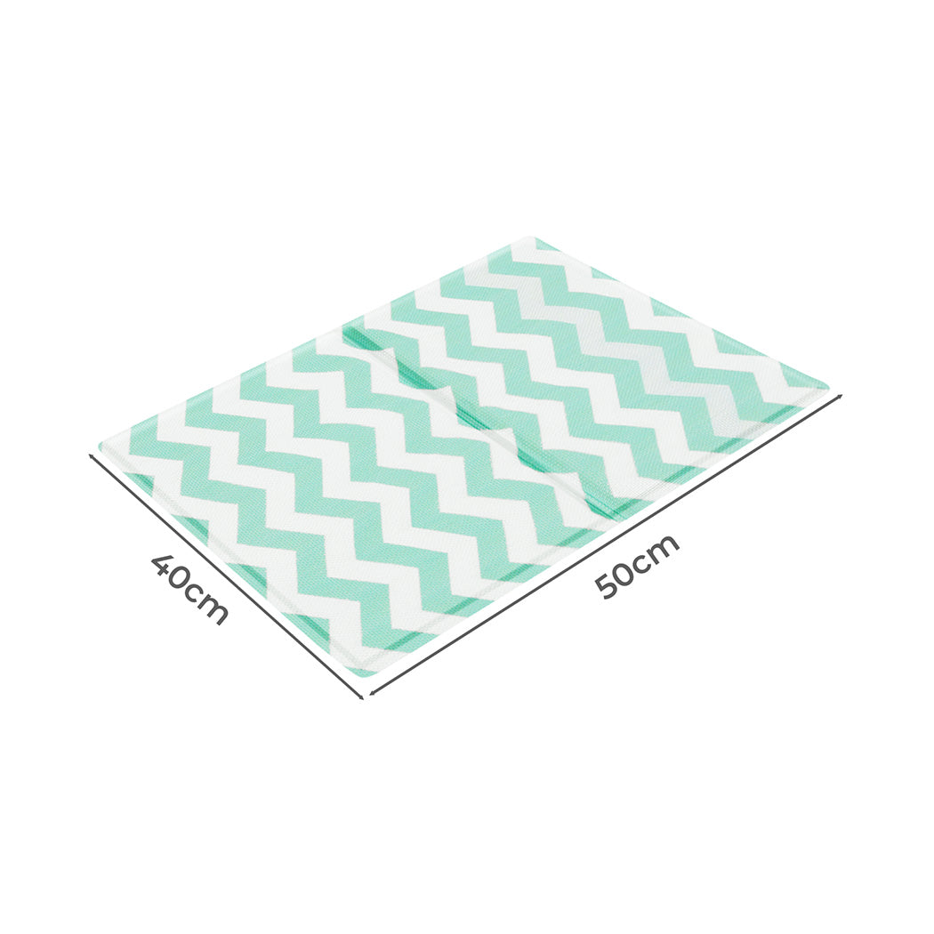 Pawz Pet Cooling Mat S Green-1894516779250749442