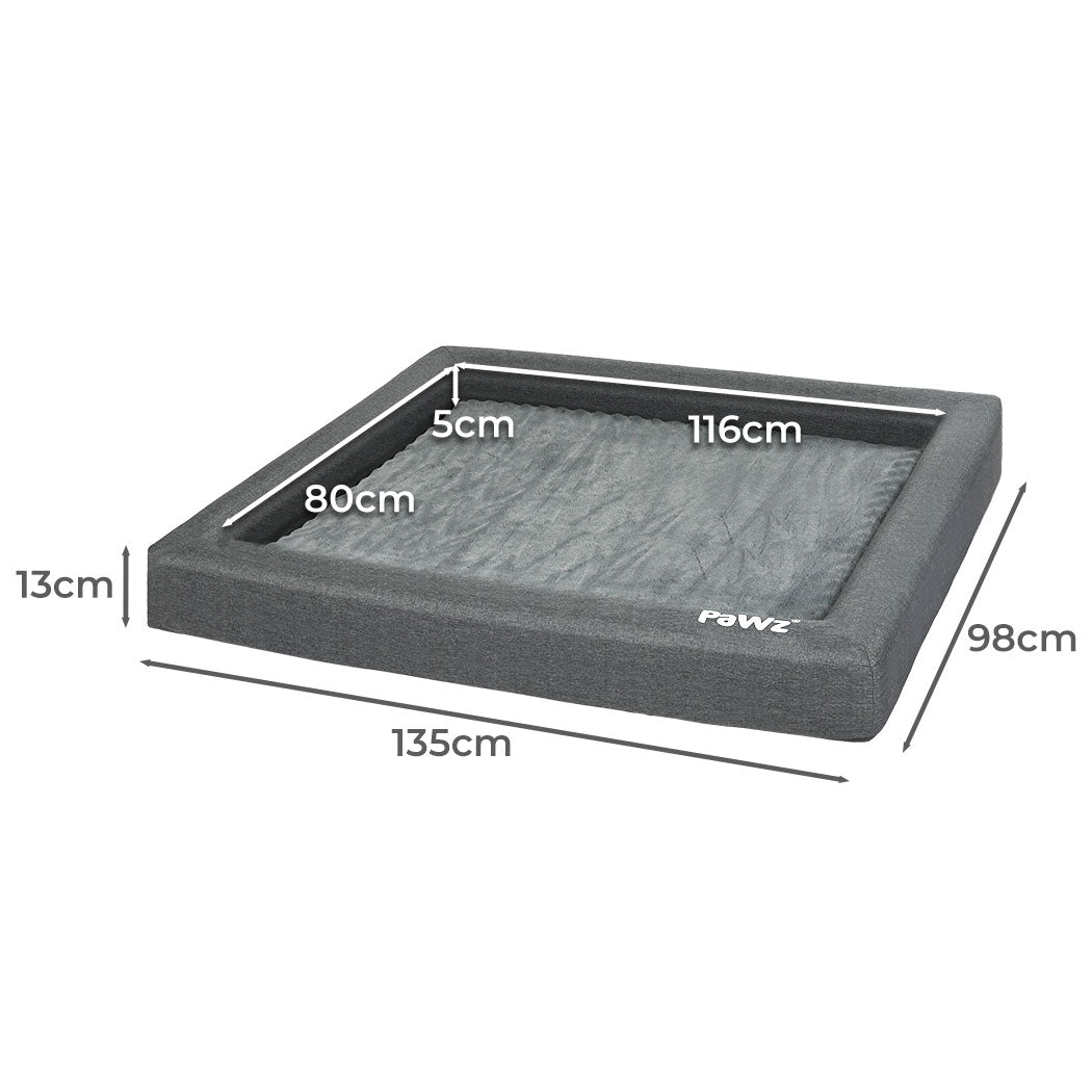 PaWz Memory Foam Pet Bed Calming Dog XXL XX-Large-1864184546107461634