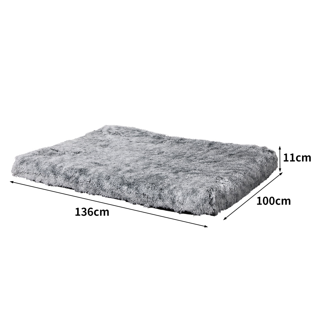 PaWz Dog Mat Pet Calming Bed Memory XL Charcoal X-Large-1864184530752114690