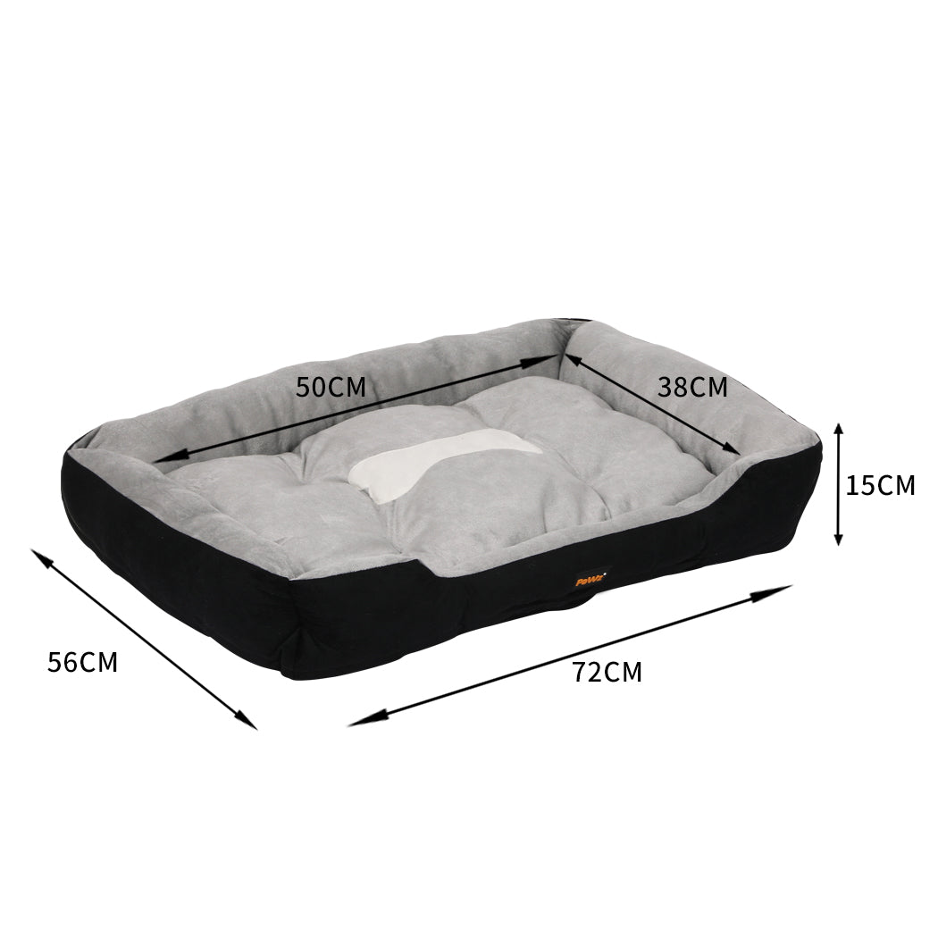 PaWz Pet Bed Dog Beds Bedding Mattress M Black Medium-1864184468852576258