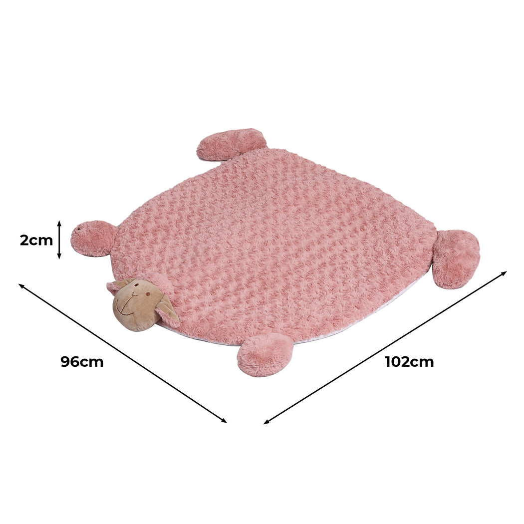 PaWz Pet Bed Cat Calming Beds Dog Squeaky L Pink Large-1864184505976360962