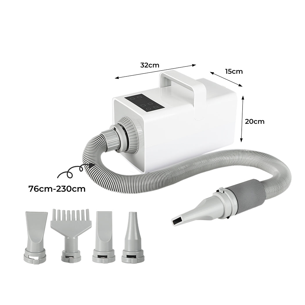 PaWz Pet Hair Dryer Dog Cat Led Grooming-1864184516176908290