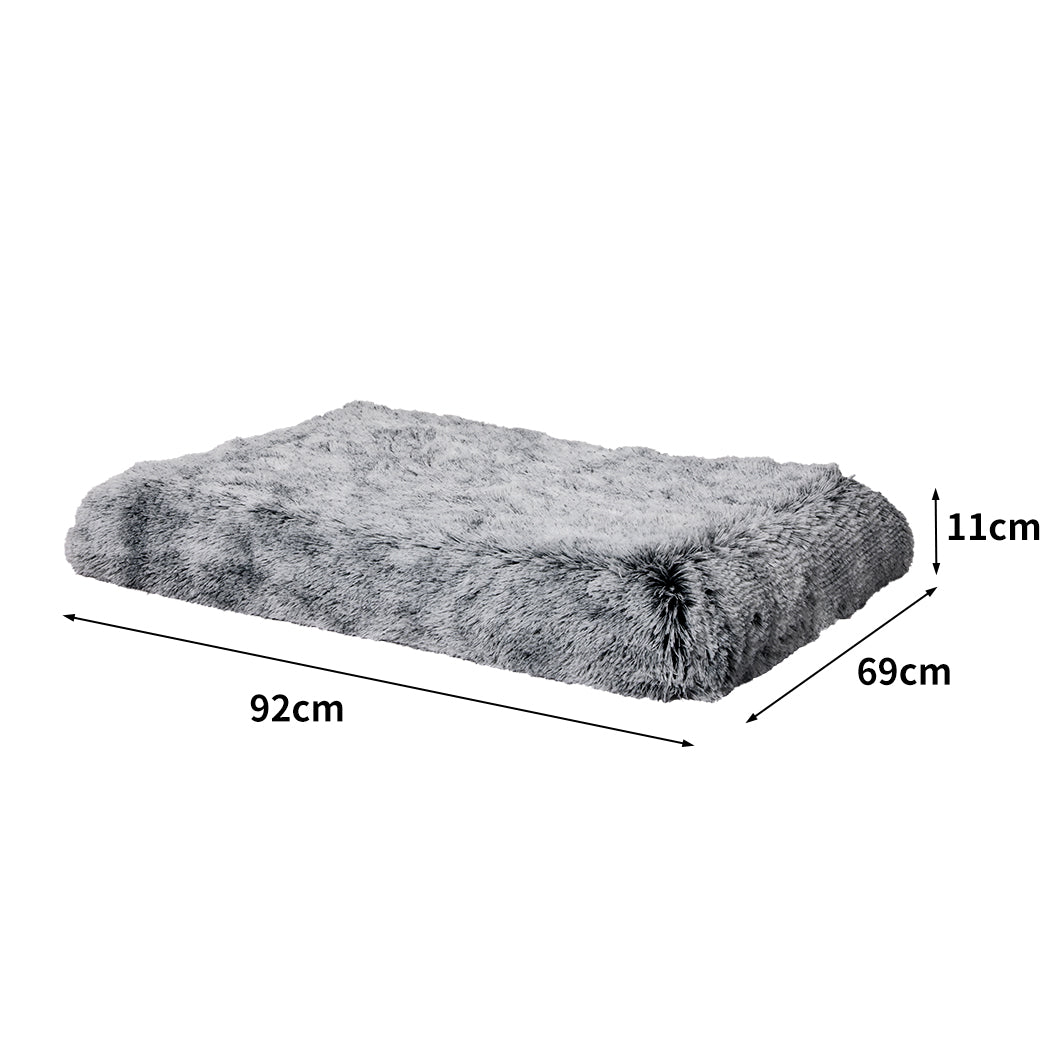 PaWz Dog Mat Pet Calming Bed Memory M Cover Charcoal Medium-1864184529716121602