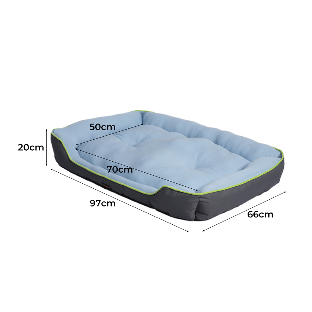 PaWz Pet Cooling Bed Sofa Mat Bolster Large-1864184514310443010