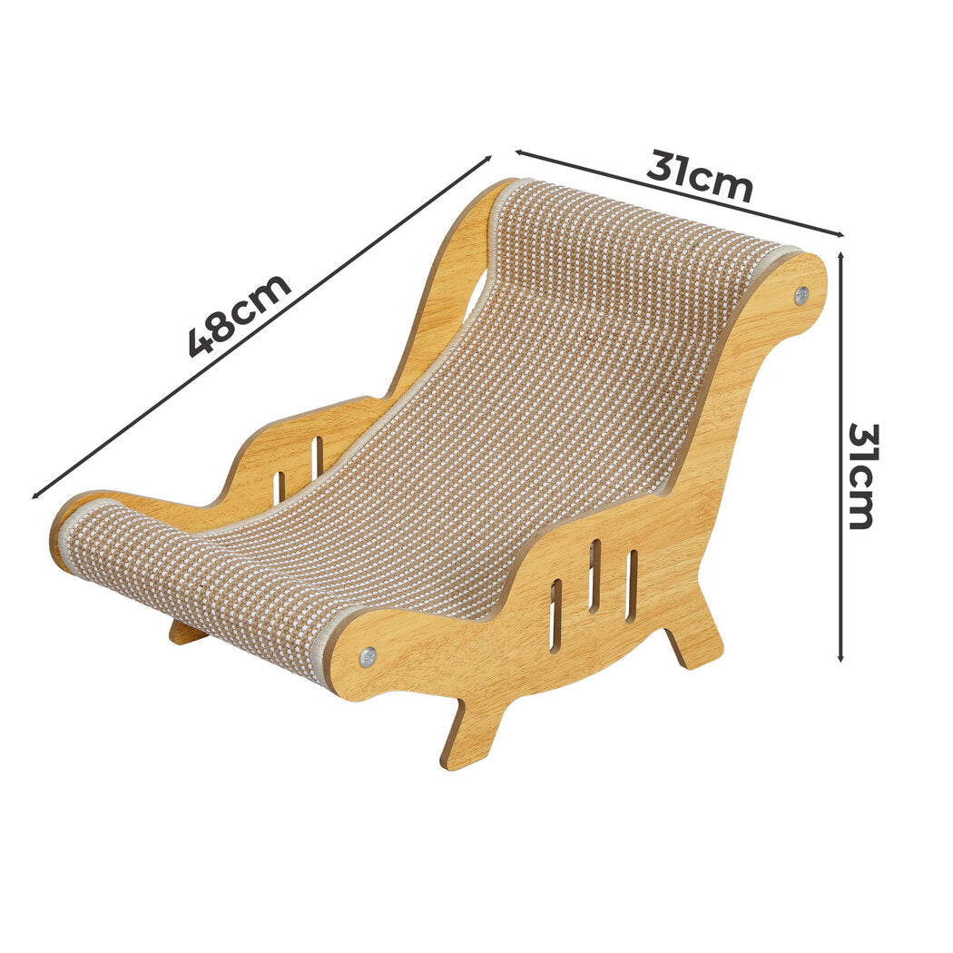 Pawz Cat Scratcher Bed Lounge Chair Scratching Pad