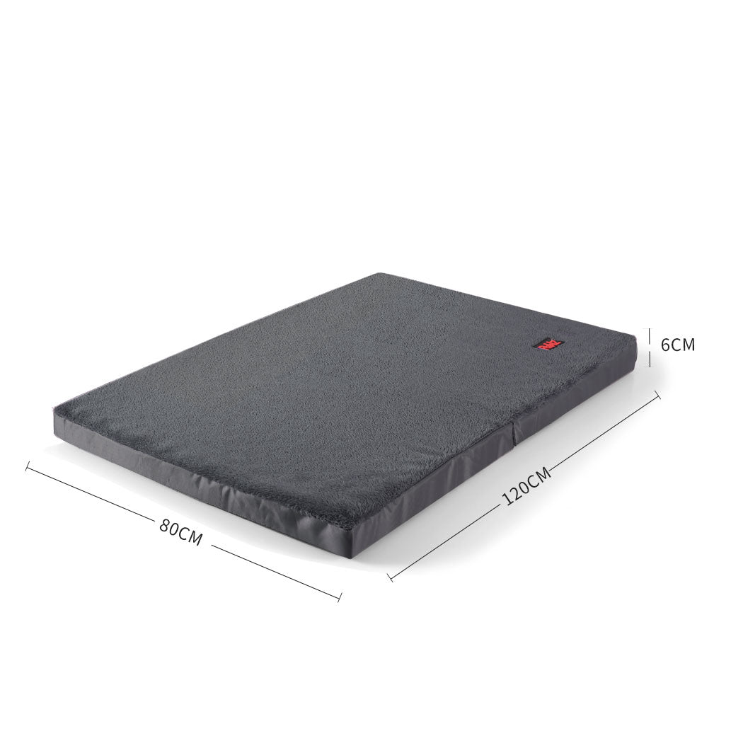 PaWz Pet Bed Foldable Dog Puppy Beds Grey XX-Large-1864184307380260866