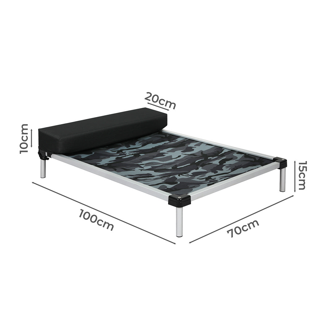 PaWz Pet Trampoline Aluminium Frame XL Camoflauge X-Large-1864184558908477442