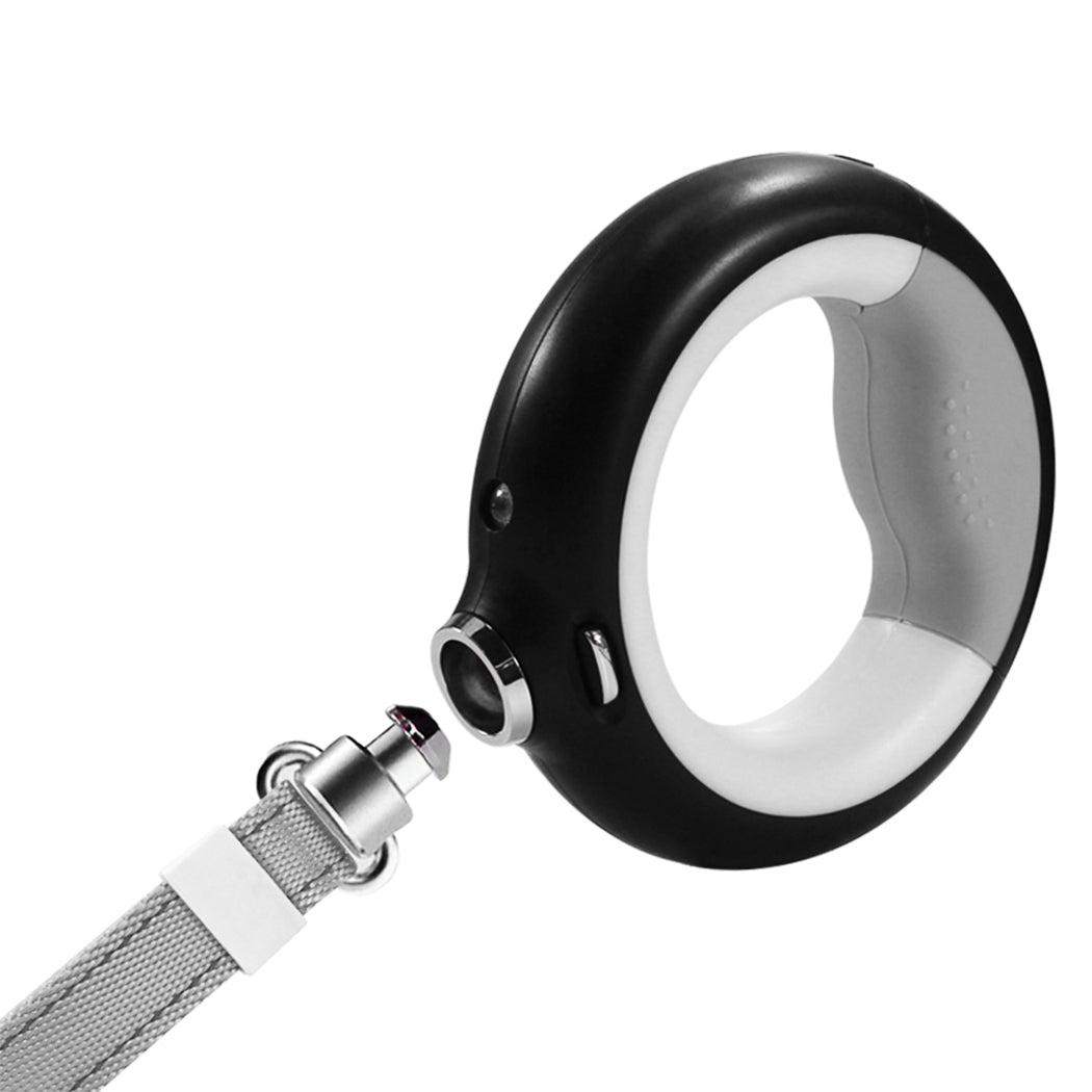 PaWz LED Dog Leash Lead Walking Rope Black-1864184546673692675